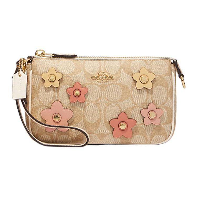 Coach Signature Canvas Crossbody Shoulder Bag Casual Daily Handbag CH619-IMOT4 Basic Set (Bag+Dust Bag)