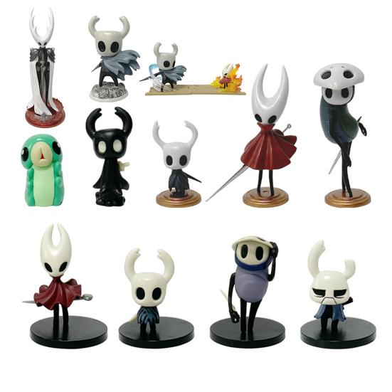 Yousheng 1/2/3/4/6/9Pcs PVC Game Character Figure Game Inspired Knight Figurine Statue Home Office Desktop Decoration Ornament Game Fans Collectibles