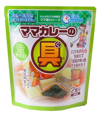 Ishida Canned Mama Curry Ingredients and Vegetables (2 Servings) 460g X 4 Packs