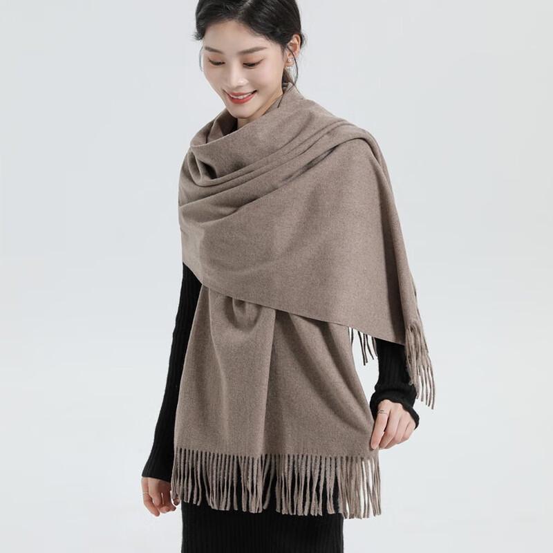 Autumn Winter Wool Blend Scarf Shawl