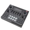 Live Sound Card Professional Dual Channel Bluetooth Stereo Mixer Board with Effect Voice Changer for Live Streaming