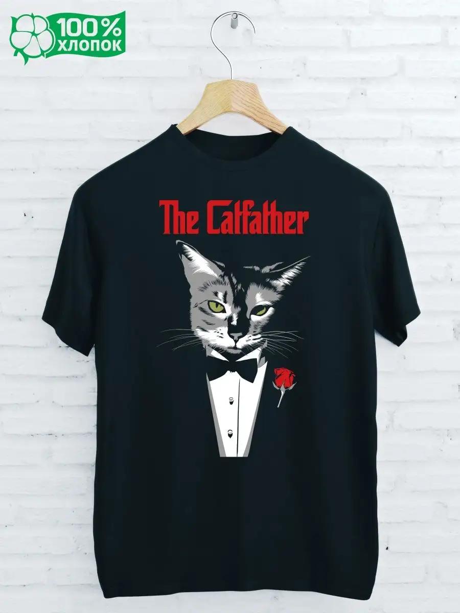 T-shirt with the Godfather cat print L