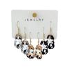 Stylish Cats Shape Ear Jewelry Alloy Texture Party Earrings Fashion Geometric Pendant Accessories for Party and Daily