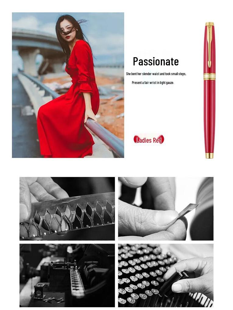 HERO 772 Fountain Pen Gift Set, Metal Barrel, Fine Nib, Engravable Calligraphy Pen for Business Office.
