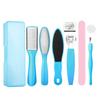 8/10Pcs Stainless Steel Pedicure Tools Set Foot Rasp Multifunctional Calluses Cuticle Remover Professional Dead Skin Scraper