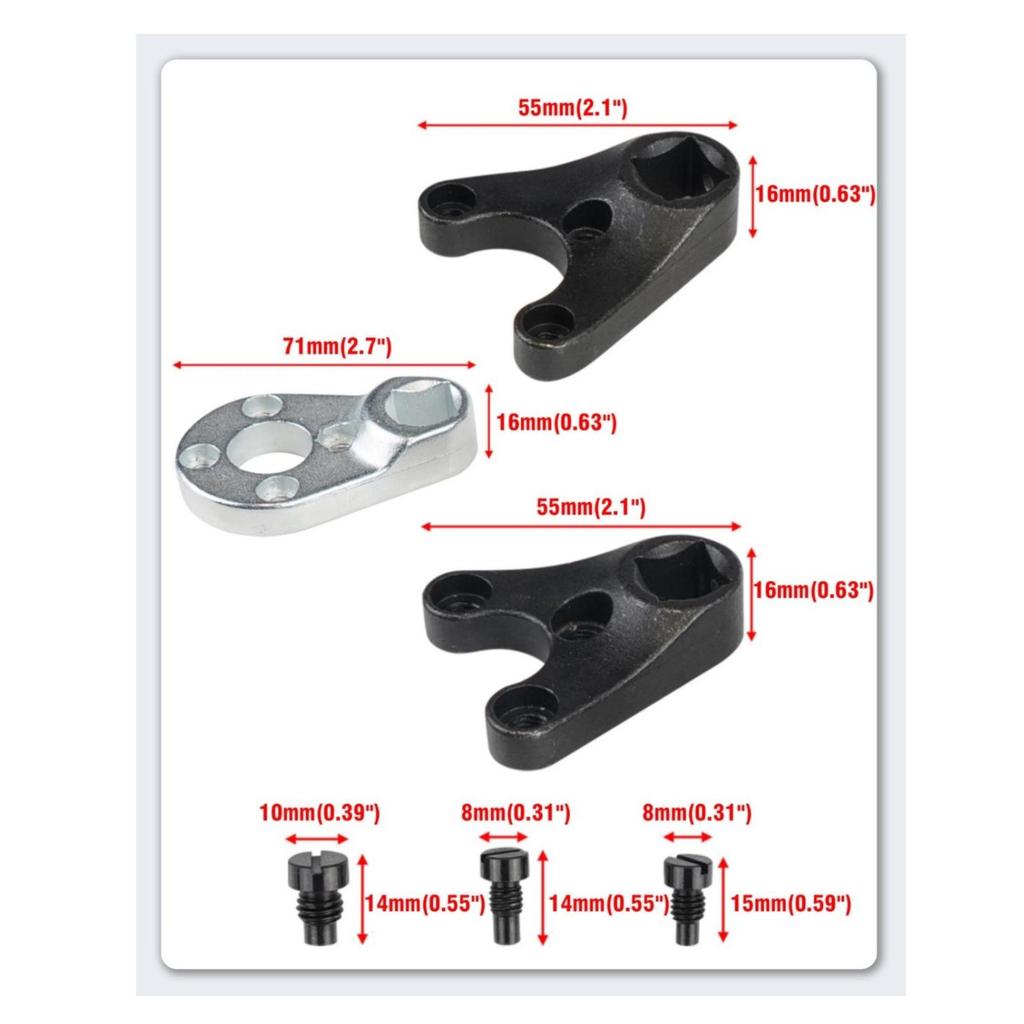 3 Pieces Trim and Tilt Pin Wrench Resistant Outboard Set