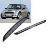 2 Pcs Front Upper Lower Bonnet Mesh Grilles High Strength Bumper Hood Grill Guard for   R50 R52 R53 2001 to 2006