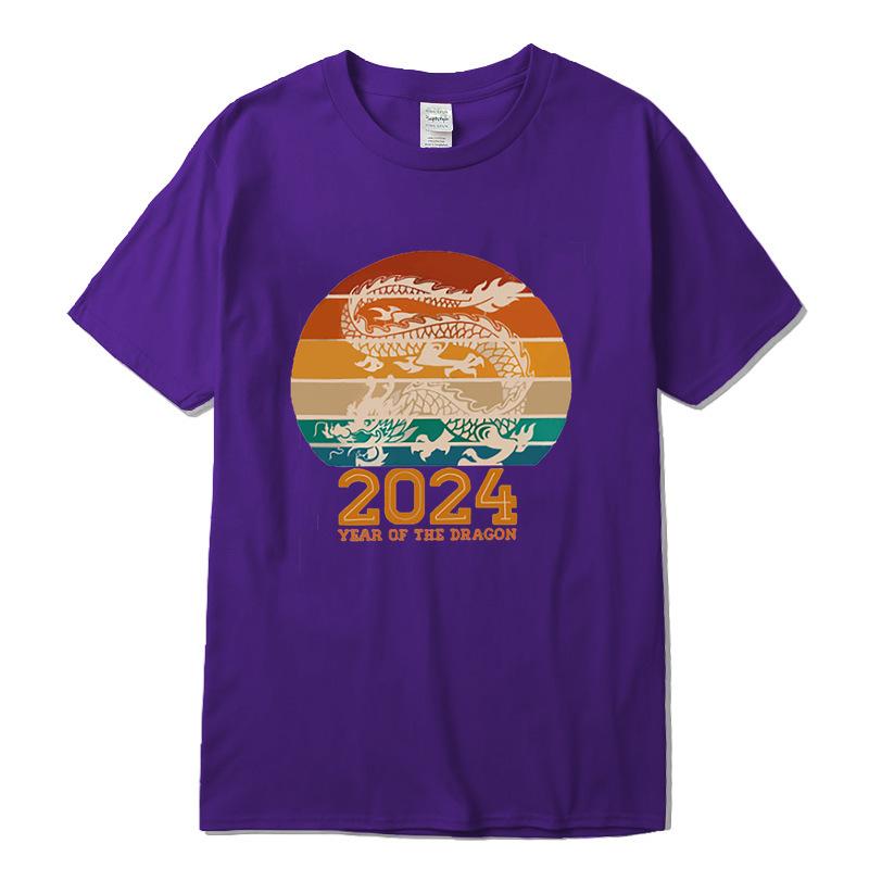 Свободные повседневные футболки с круглым вырезом и короткими рукавами с принтом — фото 17