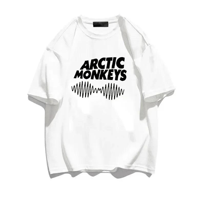 Unisex Arctic Monkeys Clothes Women T Shirt Women Unisexga Casual  Y2k White T Shirt T Shirt Clothes Unisexga Women Clothing