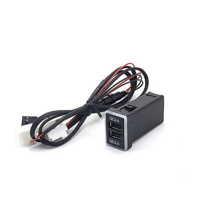 1pc Quick Charge Car Charger Dual QC3.0 USB Interface Socket Fast Car Charger Use for