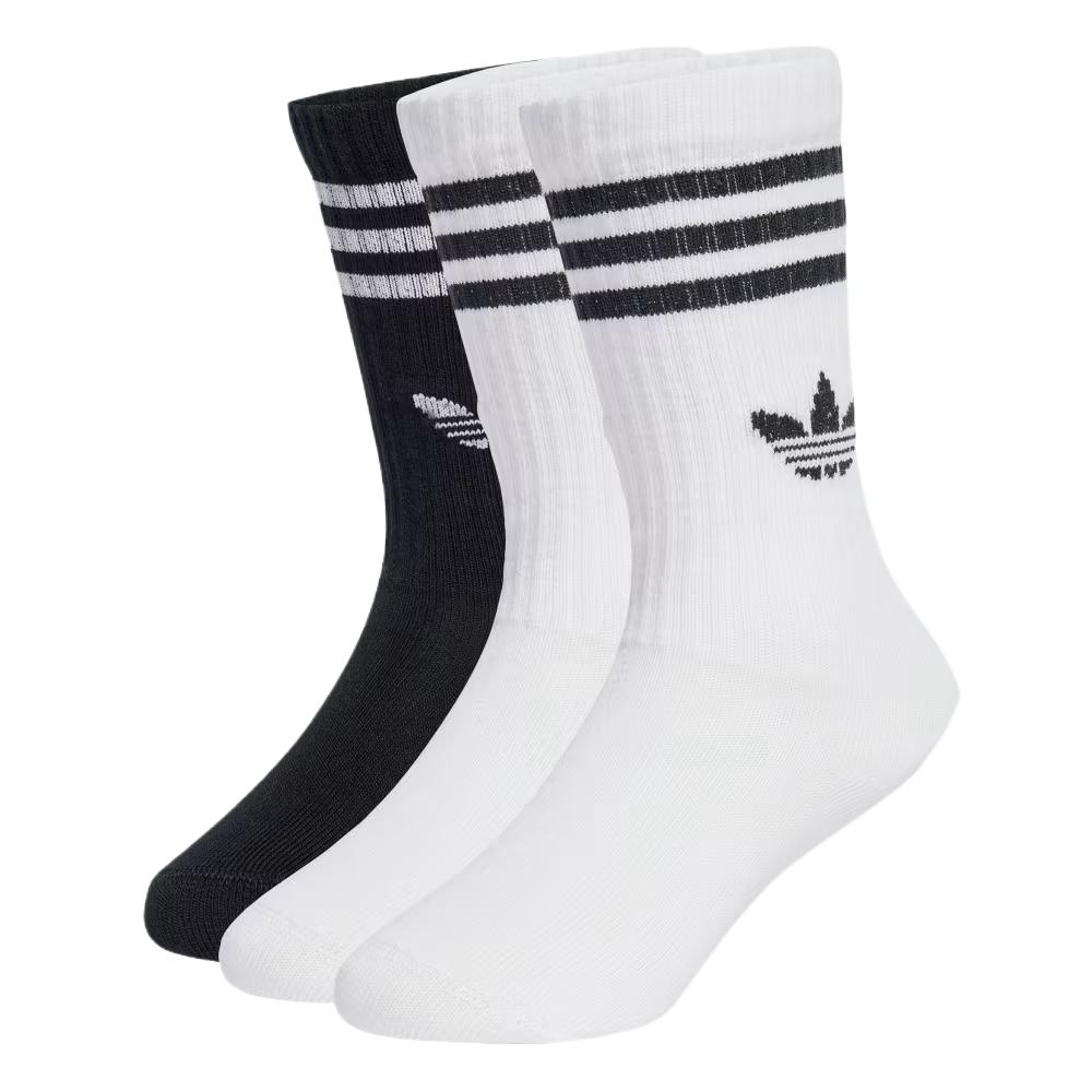 adidas Originals Soft Comfortable Skin-Friendly Simple Socks 3-Pack Kids Socks JZ7496