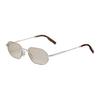 Dior Logo Design Metal Irregular Shape Sunglasses Unisex Sunglasses Pink SUTS19UXR_F0M0