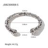 Youthway Simple Gold Plated Stainless Steel Cuff Bracelet Set Waterproof Jewelry Accessories for Women