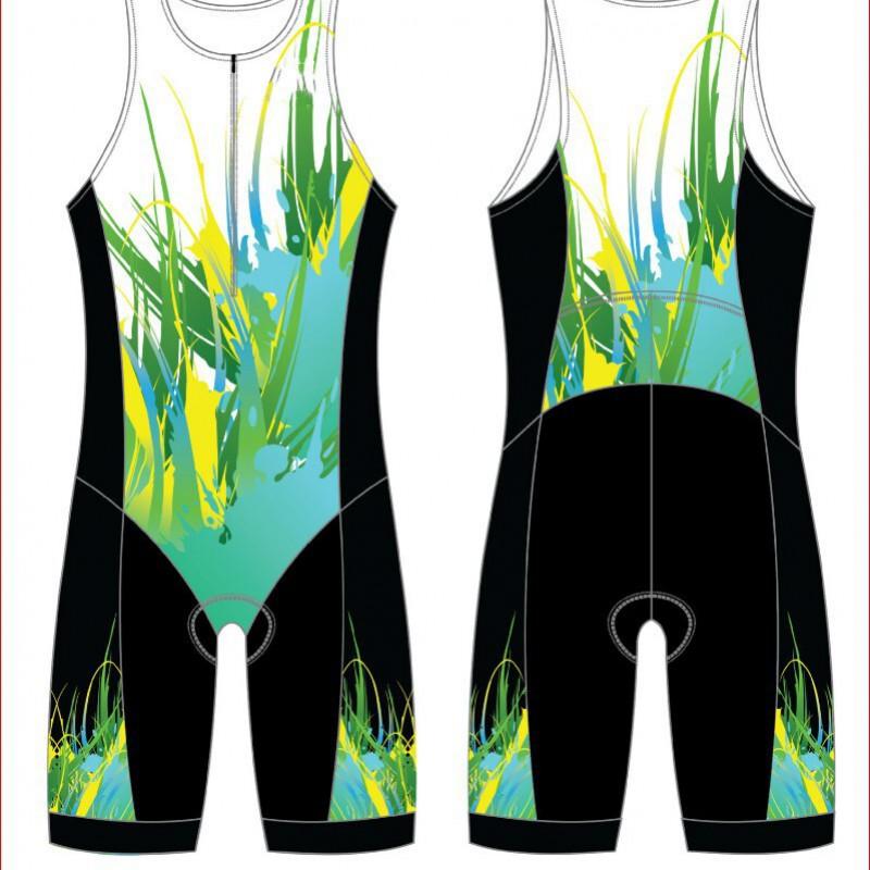 Mens Cycling Suit Mountain Road Biking Triathlon Quick-Dry Compression Full-Body Performance Wear