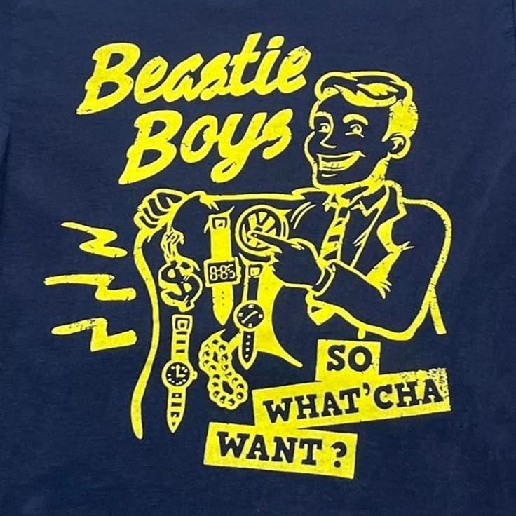 Vintage Beastie Boys Shirt Tour Album Music S-5XL NI547 Unisex T-Shirt XXL
