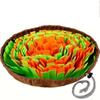 Washable Felt Pet Sniffing Pad Foldable Dog Slow Feeding Mat Toy Dog Training Snuff Mat