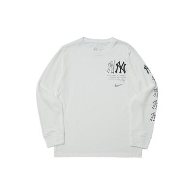 X MLB Sweatshirt White Kids' 3Z3B7SBHK-NYY