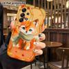 Phone Case: 2D flat, suitable for Samsung Galaxy A34 A35 M05 M06 S20 S22 S21 FE Plus 5G protective cases, fox wearing a scarf, perfect Christmas and H
