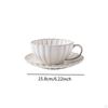 Coffee Mug and Saucer Set Cup Hold or Cold Drinks Home Decoration Tea Milk for