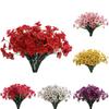 Outdoor Plastic Plants Garden Porch Decor Artificial Flowers Fake Flowers