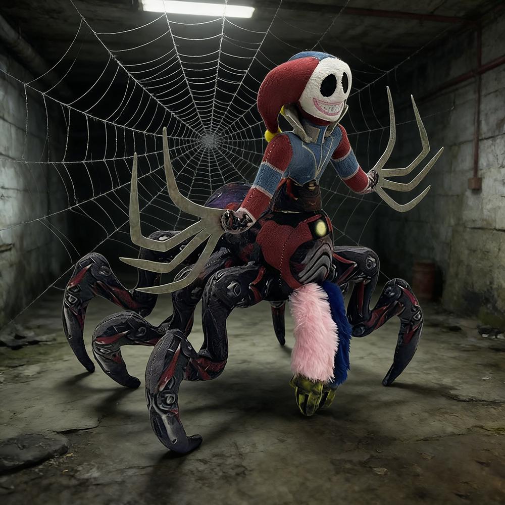 Il Peluche Horror Prototype 5 Bambola Peluche Periferiche Anime Giocattolo Regalo di Compleanno Natale per Bambini e Fan di Giochi Decorazione Stanza