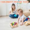 Wooden Kids Pretend Food Cutting Set - Toy  & Vegetables With , Play Kitchen Role-Play Toy For Toddlers & Preschoolers