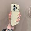 Large Window Candy Pure Color Case for For Iphone 16 17 Pro Max 1 14 13 With Lens Film Liquid Silicone Shockproof PC Cover