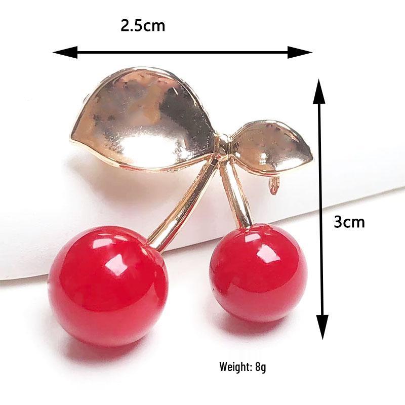 Korean-Japanese Style Cherry Blossom Brooch: Fashionable and Versatile Pin for Cardigans and Jackets