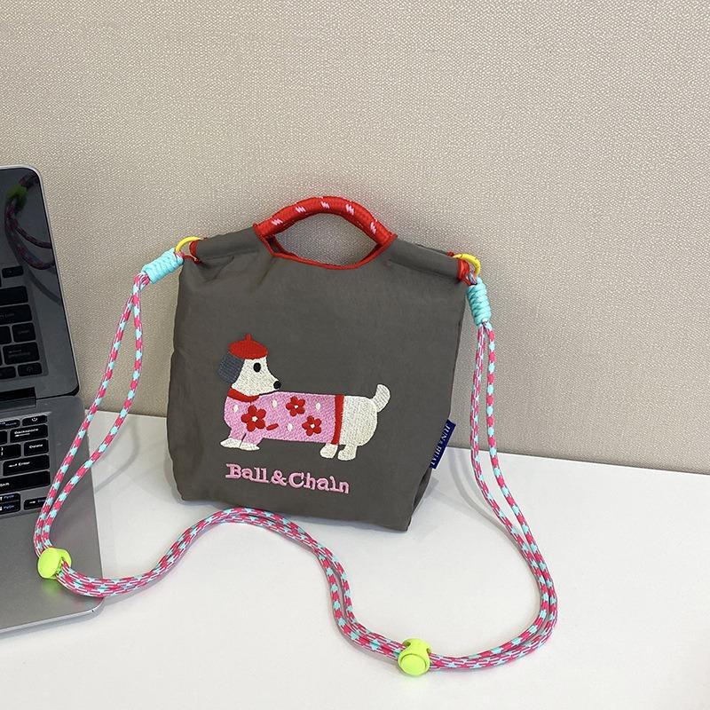 New cartoon handbag trend dachshund dog shoulder messenger bag explosive casual fashion bag women