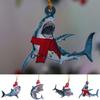 Marine Animal Shark Christmas Ornaments Hangings Christmas Tree Decoration  Kids Gift