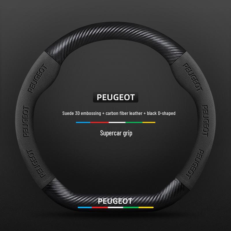 Steering Wheel Cover for Peugeot Models: 307, 3008, 4008, 2008, 508L, 301, 207