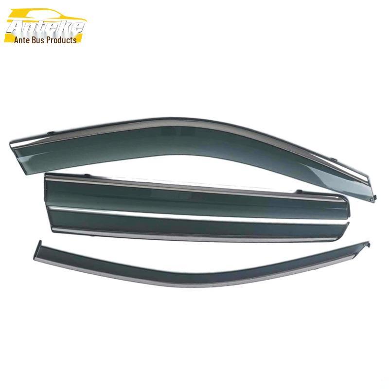 Landwind X8 12-18 Rain Guards & Sun Visor Trim 3D Stainless Steel Strips