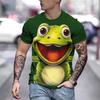 Men's 3D Printed T-Shirt Short Sleeve O-Neck Pullover Casual Top