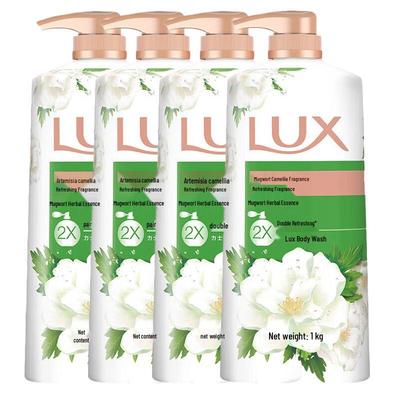 Refreshing Mugwort & Camellia Shower Gel 4-Pack