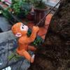 Ornaments Climbing Rope Squirrels Statue Resin Crafts Monkey Figurine  Home Decoration