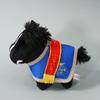 12CM Japanese Cute Champion Racehorse Tenno Sho Little Horse Plush Toy Keychains kawaii Pony Souvenir Accessory Bag Pendant Gift