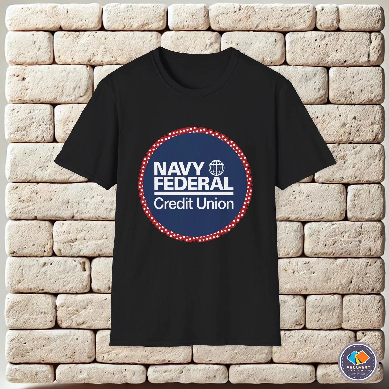 

Унисекс Футболка с Логотипом Navy Federal Credit Union XL