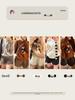 Women's High Waist Korean Style Lambswool A-line Bootcut Shorts