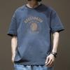 Men's Versatile Loose-Fit Heavyweight Cotton Printed Tee