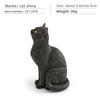 Cat Cartoon Pvc Sculpture With Realistic Form For Home Display Gift Childrens
