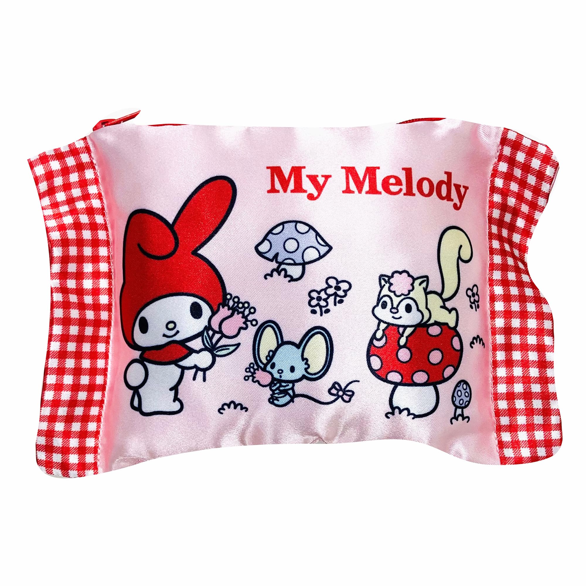

MORIPiLO My Melody Салфетка Sanrio Мелкий предмет Плюшевая игрушка 20x14см от Makura no Morishita Чехол, Персонажи, Чехол, Сумочка, Милый, (Чехол-подушка, Розовый)