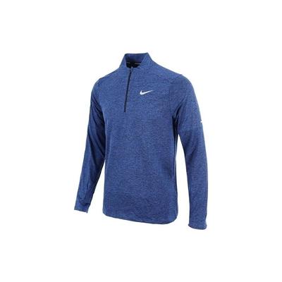 Dri-FIT Element Félcipzáros Hosszú Ujjú Férfi Futófelső Mélykék DD4757-451