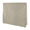 Table Tennis Table Dust Cover 190 Silver Coated Polyester Taffeta Courtyard Patio Waterproof Table