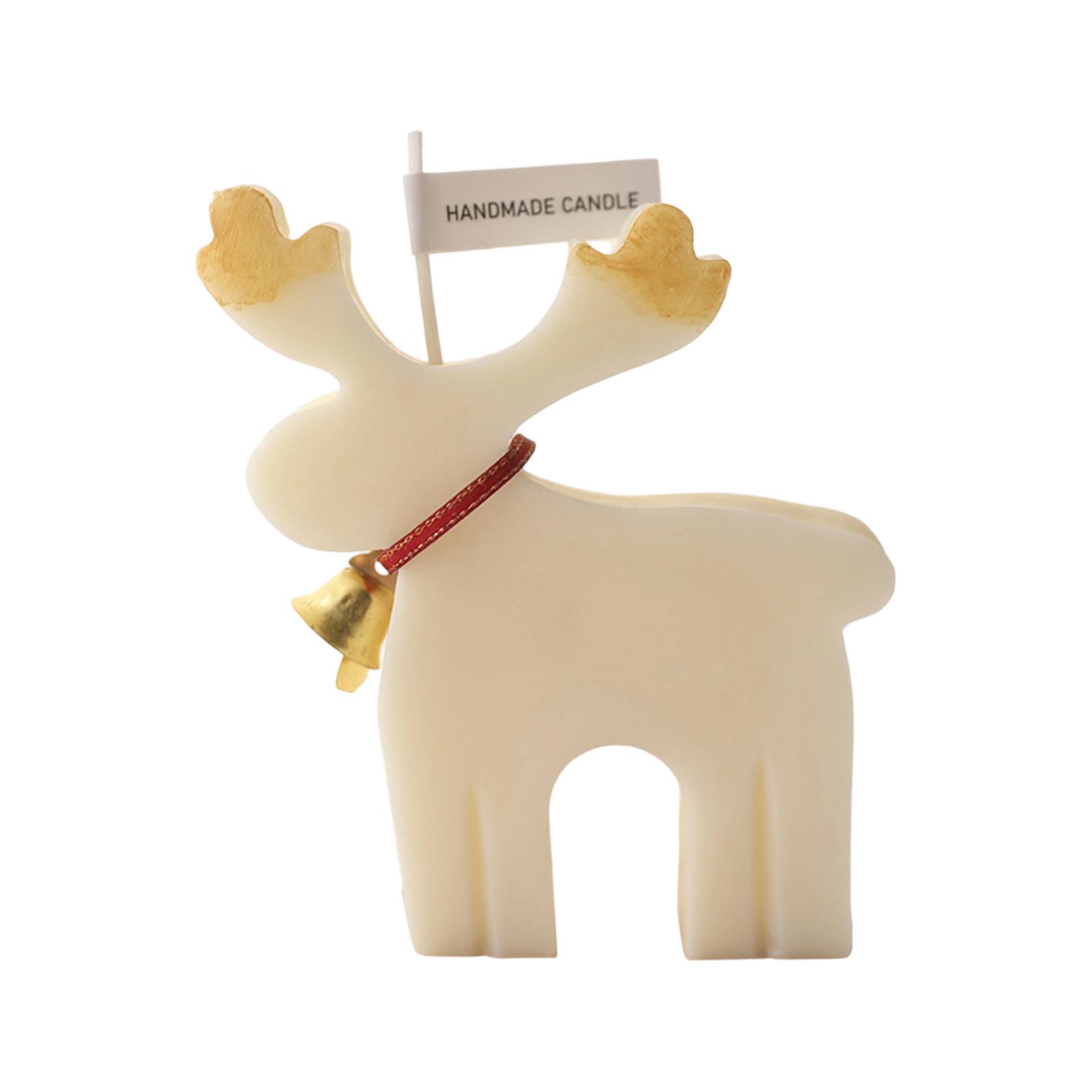 

Рождественские ароматерапевтические свечи Креативная свеча-украшение в виде рождественской елки Рождественский подарок-компаньон One Size белый