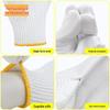 Zizhisheng Anti-Slip Wear-Resistant Nylon Cotton Work Gloves