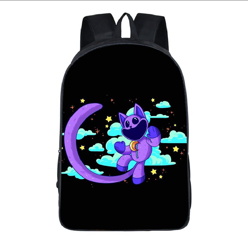 Smiling Critters Horror Bobby Smiling Animals Student Bag Kids Backpack