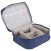 Multifunction Storage Bag Electronic Accessories Cable Cord USB Drive Organizer Storage HolderNavy
