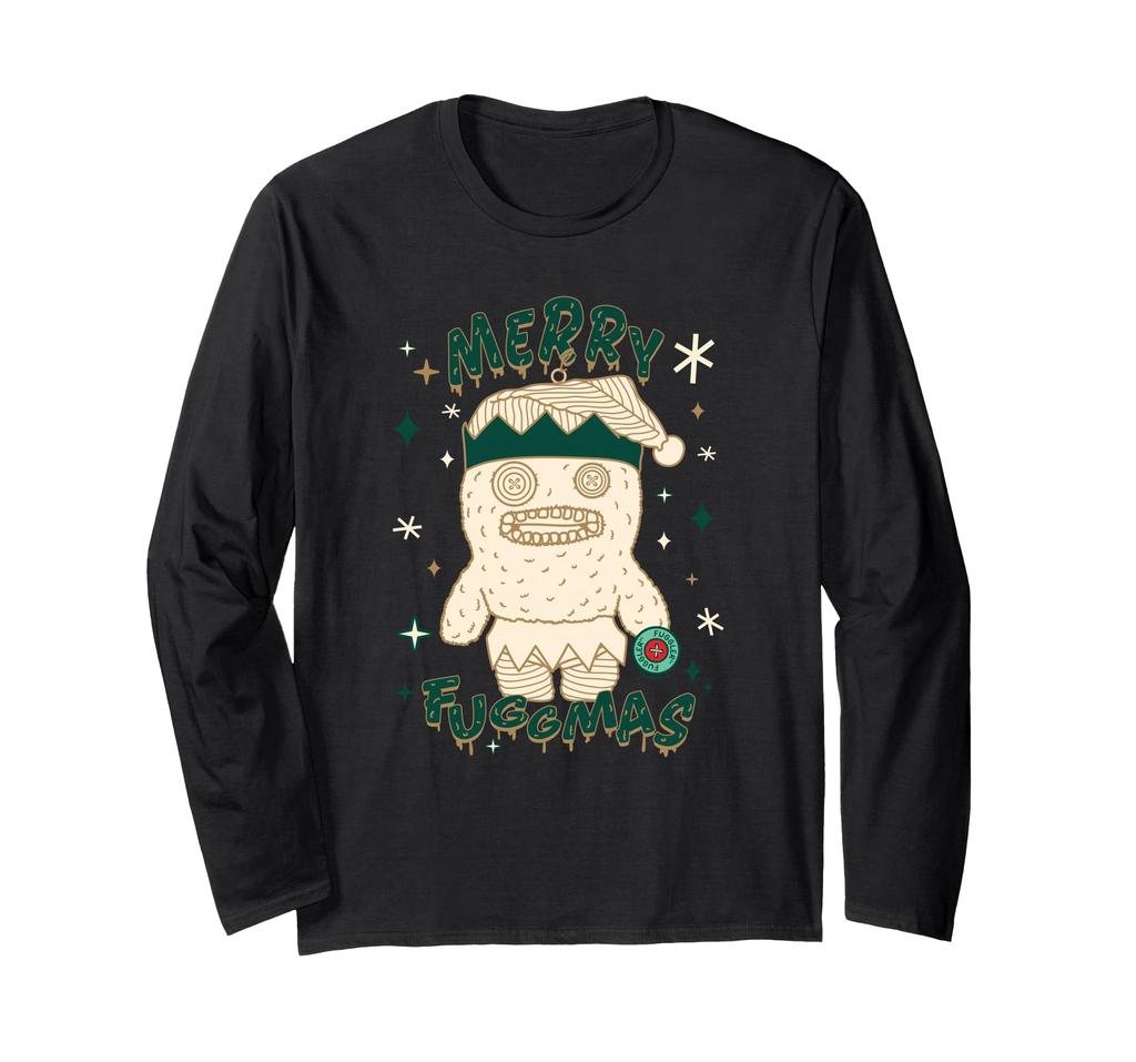 Fuggler Merry Fuggmas Christmas Elf Monster Long Sleeve T-Shirt
