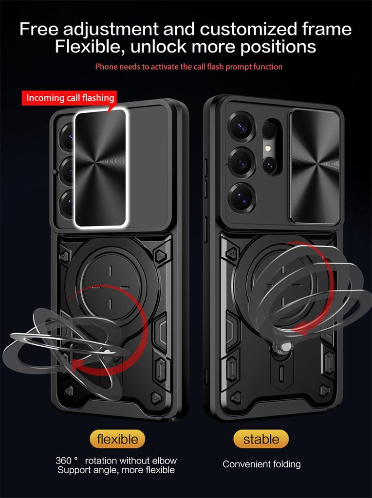 Shockproof Armor Funda For Samsung Galaxy S26 Ultra 5G Car Magnetic Holder Ring Case For S 26 Plus S26Ultra Lens Protector Cover