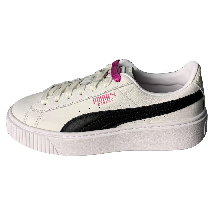 

Fenty Beauty Rihanna X Puma Кроссовки на платформе Basket с низким верхом и клиновидной подошвой Женские кроссовки Черно-белые 367509-01 37